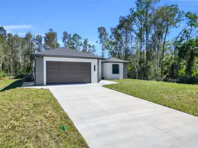 New construction Single-Family house 1015 Habershan, Lehigh Acres, FL 33974 - image