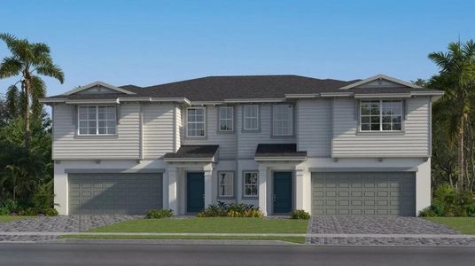 New construction Townhouse house 19633 Whispering Creek Rd, Loxahatchee, FL 33470 - image