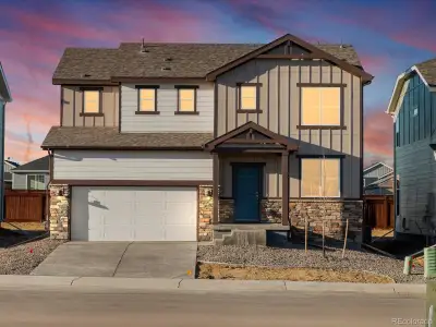 New construction Single-Family house 4671 Goldflower Dr, Johnstown, CO 80534 The Dillon- photo 0 0