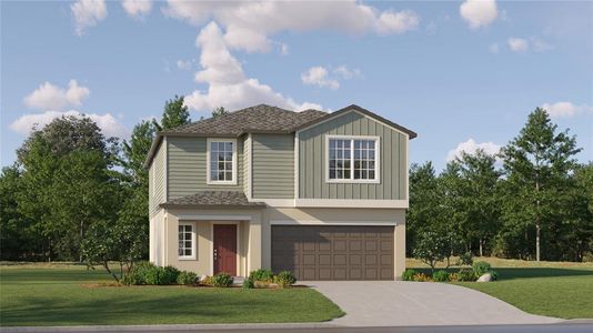 New construction Single-Family house 9428 Runaway Breeze Dr, Land O' Lakes, FL 34637 Boston- photo 0 0