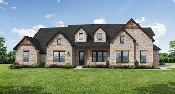 New construction Single-Family house Brock, TX 76087 plan The Braden II - image