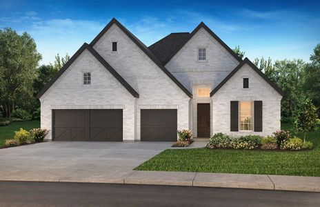 New construction Single-Family house 5135 Silverbell Ln, Montgomery, TX 77316 plan 5029 Elevation D - image