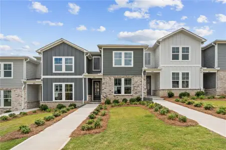 New construction Townhouse house 495 Crown Dr, Cartersville, GA 30120 plan The Monroe A - image
