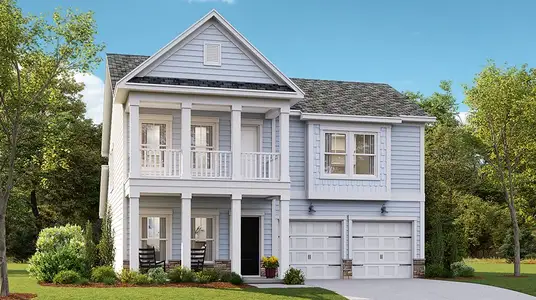 New construction Single-Family house 8711 Nashville Dr Nw, Calabash, NC 28467 plan KENSINGTON - image