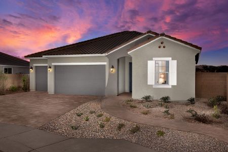 New construction Single-Family house 18438 W Mohave St, Goodyear, AZ 85338 Blush- photo 0