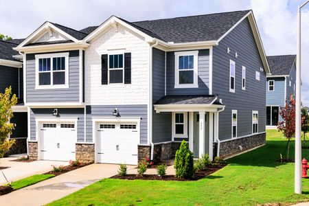 New construction Townhouse house 137 Silver Pine Dr, Angier, NC 27501 plan Aurora II - image