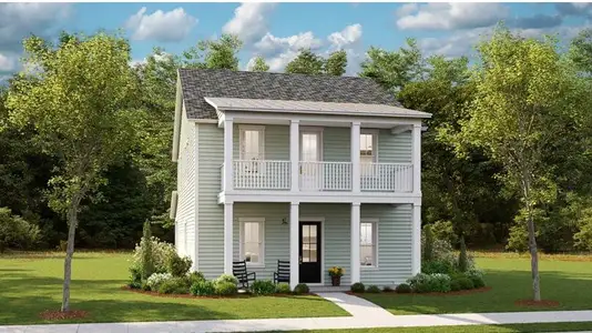 New construction Single-Family house 107 Golden Allagash Wy, Ridgeville, SC 29472 plan Ashley - image