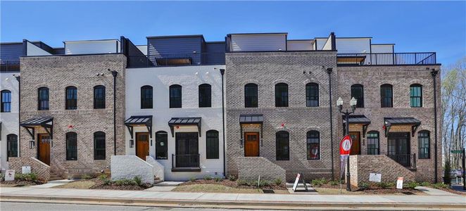 New construction Townhouse house 348 Sugarview Road, Sugar Hill, GA 30518 - photo 0