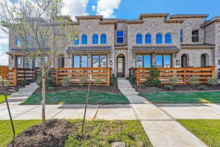 New construction Townhouse house 3748 Queen Road, Sherman, TX 75090 Berkley Plan- photo 0