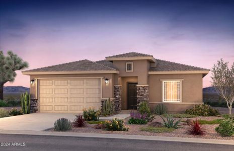 New construction Single-Family house 17789 W Encinas Lane, Goodyear, AZ 85338 Barletta- photo 0