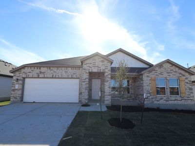 New construction Single-Family house 19913 Schatz Wy, Manor, TX 78653 plan Hawkins - image