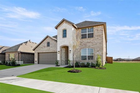 New construction Single-Family house 4445 Copper Point Dr, Fort Worth, TX 76036 Concept 2440- photo 1 1