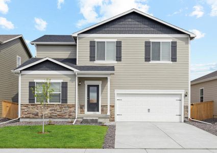 New construction Single-Family house 841 Emerald Lakes Street, Severance, CO 80550 - photo 0