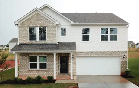 New construction Single-Family house 252 Delilah St, McDonough, GA 30252 plan Hampton - image
