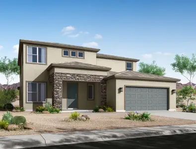 New construction Single-Family house 2725 S 263Rd Dr, Buckeye, AZ 85326 plan Cottonwood - image