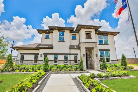 New construction Single-Family house 2110 Villa Flora Ln, Friendswood, TX 77546 plan Magnolia - image