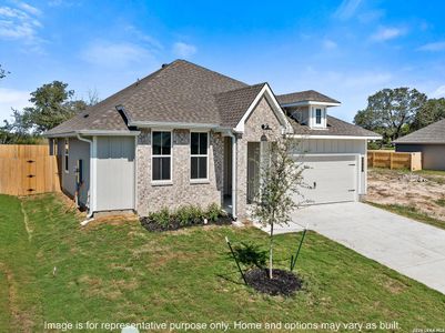 New construction Single-Family house 428 Honeydew Wy, Seguin, TX 78155 plan The 1514 - image