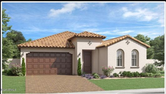 New construction Single-Family house 17603 W Superior Ave, Goodyear, AZ 85338 Sage Plan 4022- photo 0 0