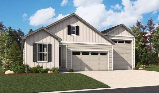 New construction Single-Family house 10611 Waterloo Dr, Peyton, CO 80831 plan Bronze - image