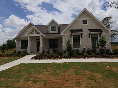 New construction Single-Family house 21007 Red Arbutus Ct, Tomball, TX 77377 plan Angelina - Premier Collection - image
