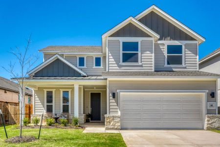 New construction Single-Family house 141 Sincere Dr, Kyle, TX 78640 plan Beau - image