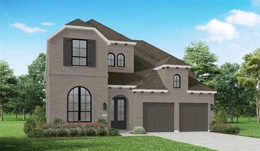 New construction Single-Family house 555 Great Lawn Bnd, Liberty Hill, TX 78628 568 Plan- photo 1 1