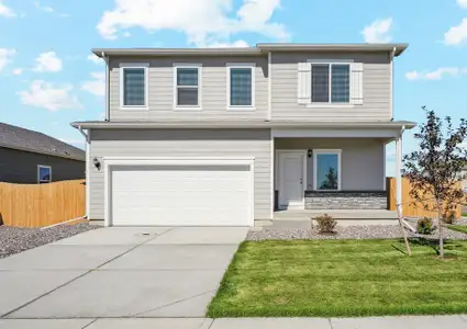 New construction Single-Family house 2270 Christina St, Fort Lupton, CO 80621 plan Yale II - image