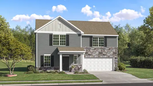 New construction Single-Family house 827 Sparano Lp, York, SC 29745 plan Browning II - image