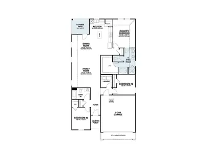 New construction Single-Family house 4713 Lava Island Dr, Austin, TX 78747 plan Abilene - Smart Series - image