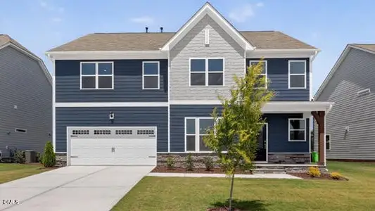 New construction Single-Family house 1521 Jasmine View Wy, Knightdale, NC 27545 plan BENNETT - image