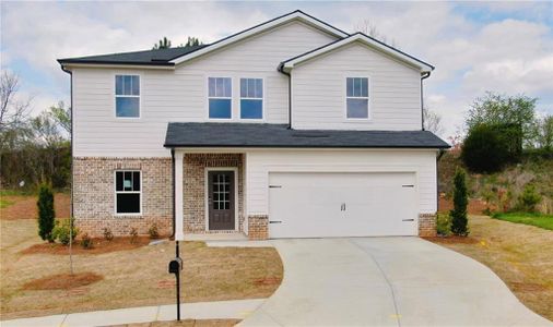 New construction Single-Family house 338 Persian Ivy Way, Dallas, GA 30132 Brentwood- photo 0