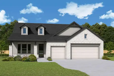 New construction Single-Family house 123 Puppy Dog Pass, San Marcos, TX 78666 plan The Beeville - image