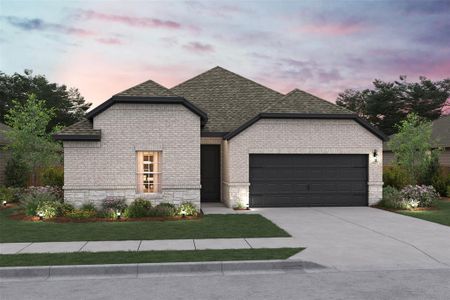 New construction Single-Family house 148 Summer Rain Wy, Newark, TX 76071 plan Passionflower II ESP - image