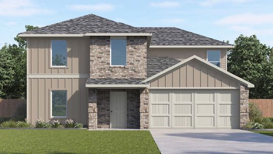 New construction Single-Family house 1002 Switchgrass Ct, Sealy, TX 77474 plan Callahan - image