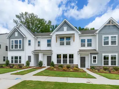 New construction Townhouse house 6561 Fire Lily Ln, Charlotte, NC 28216 plan The Tundra - image