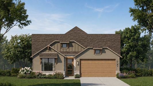 New construction Single-Family house 8720 Peafowl St, Austin, TX 78744 plan Monet-SS - image