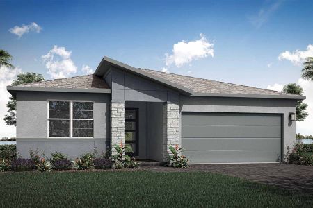 New construction Single-Family house 9870 Sw Calvo St, Port St. Lucie, FL 34987 plan Caledon - image