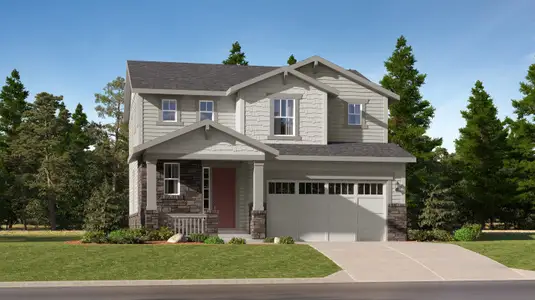 New construction Single-Family house 7727 S Cherokee Trl, Centennial, CO 80016 plan Elbert - image