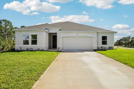 New construction Single-Family house 214 Piedmont St, Lehigh Acres, FL 33974 plan The Huntington - image