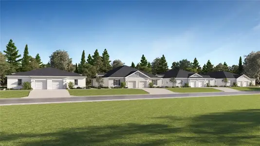 New construction Townhouse house 4343 Curacao Pl, Kissimmee, FL 34758 Ventura- photo 0