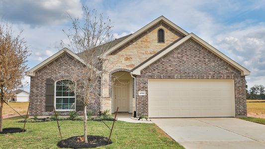 New construction Single-Family house 10910 Ozone Ct, Conroe, TX 77303 plan Landmark Series - Kimbell - image