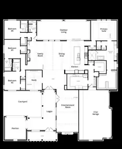 New construction Single-Family house 317 Bristol Valley Ct, Heath, TX 75032 plan Laurel - image