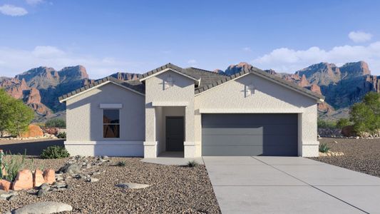 New construction Single-Family house 1167 W. Chimes Tower Drive, Casa Grande, AZ 85122 - photo 0