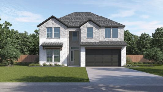 New construction Single-Family house 2437 Tumbleweed Bnd, Leander, TX 78641 plan The Keller - image