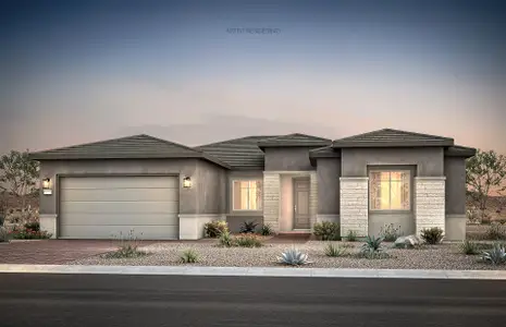 New construction Single-Family house 3855 N Sun City Blvd, Florence, AZ 85132 plan Endeavor - image