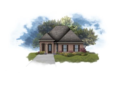 New construction Single-Family house 25 Natureview Wy, Freeport, FL 32439 plan Rousseau III H - image