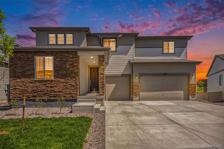 New construction Single-Family house 12548 Bagley Way, Parker, CO 80134 - photo 0