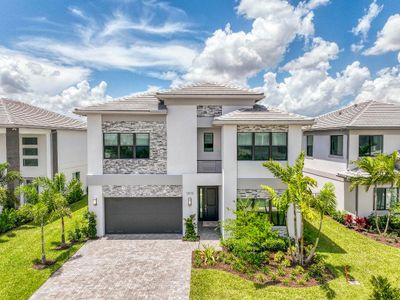 New construction Single-Family house 13175 Feathering Wy, Palm Beach Gardens, FL 33412 plan Polaris - image