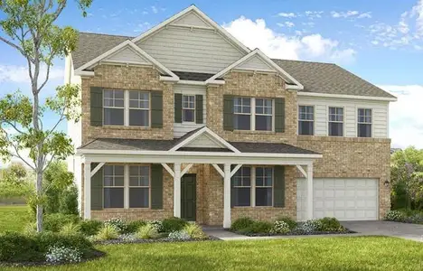 New construction Single-Family house 5325 Trescott Path, Cumming, GA 30028 Aiken- photo 0