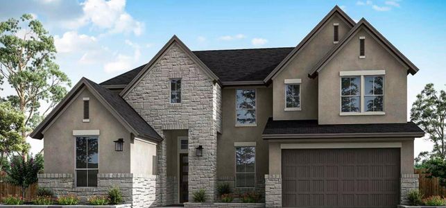 New construction Single-Family house 8006 Sunny Ridge Dr, Fulshear, TX 77441 plan Balfour - image